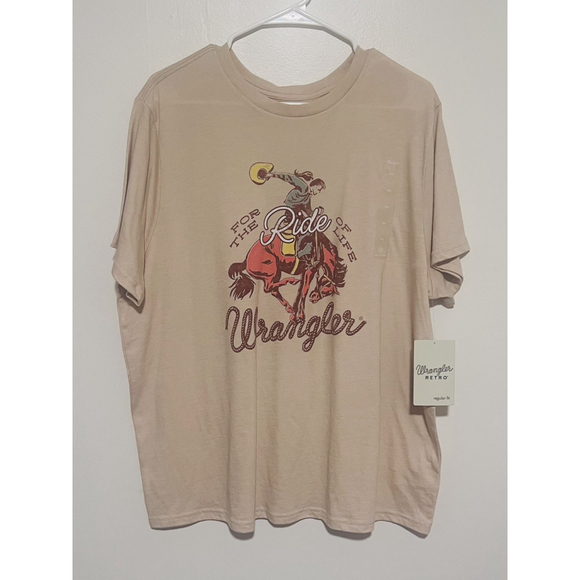 Wrangler Tops - NWT Wrangler Retro T-Shirt Women's XXL For The Ride Of Your Life Western Tee NEW